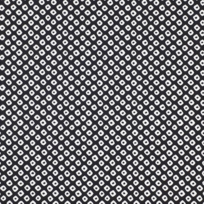 tissu japonais noir motif shibori