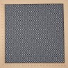 Kanoko pattern black japanese fabric