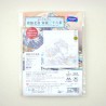 Sashiko embroidery kit with The Great Wave off Kanagawa by Hokusai