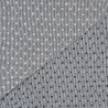 Tissu japonais coton tissé petits carrés noirs et blancs