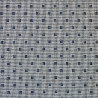 Tissu japonais coton tissé petits carrés noirs et blancs