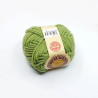 Daruma Café Kitchen leaf green tawashi yarn – Japanese scrubby yarnrubby yarn