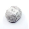 Geek yarn - milk x purple (N°7)