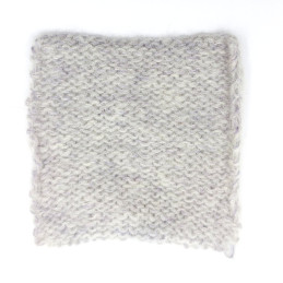 Geek yarn - milk x purple (N°7)