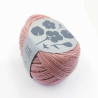 Linen ramie cotton yarn - Old rose (N°5)