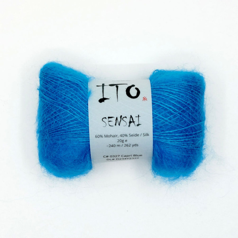 Sensai - Pool Blue (N°0326) - 60% mohair and 40% silk