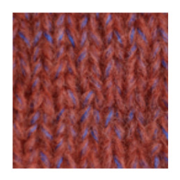 Laine Geek - Tomate et bleu (N°5)