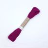 Plum colour sashiko thread 20m skein (35)
