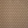 Light brown asanoha pattern Japanese cotton fabric