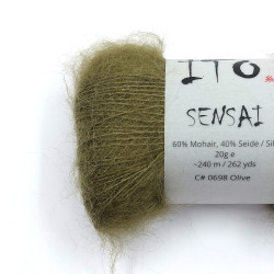 Sensai - Olive (N°0698) - 60% mohair et 40% soie