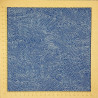 Tissu japonais fond bleu vagues en points blancs