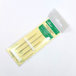 Lot de 3 aiguilles sashiko Clover