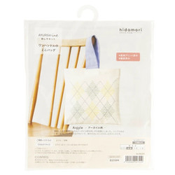 Sashiko kit argyle bag
