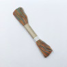 Blue green orange and brown mix sashiko thread 20m (91)