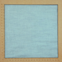 Japanese organic cotton changing turquoise blue double gauze fabric