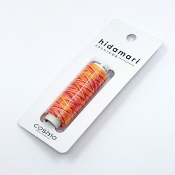 Sashiko thread mix red orange pink 30m