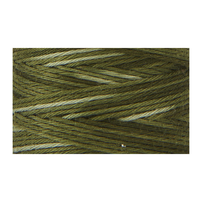 Sashiko thread mix green and khaki 30m