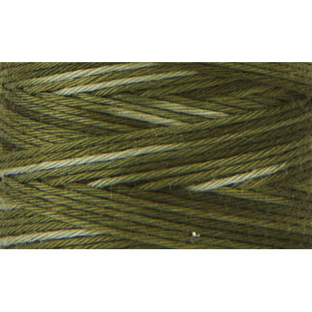 Sashiko thread mix green and khaki 30m