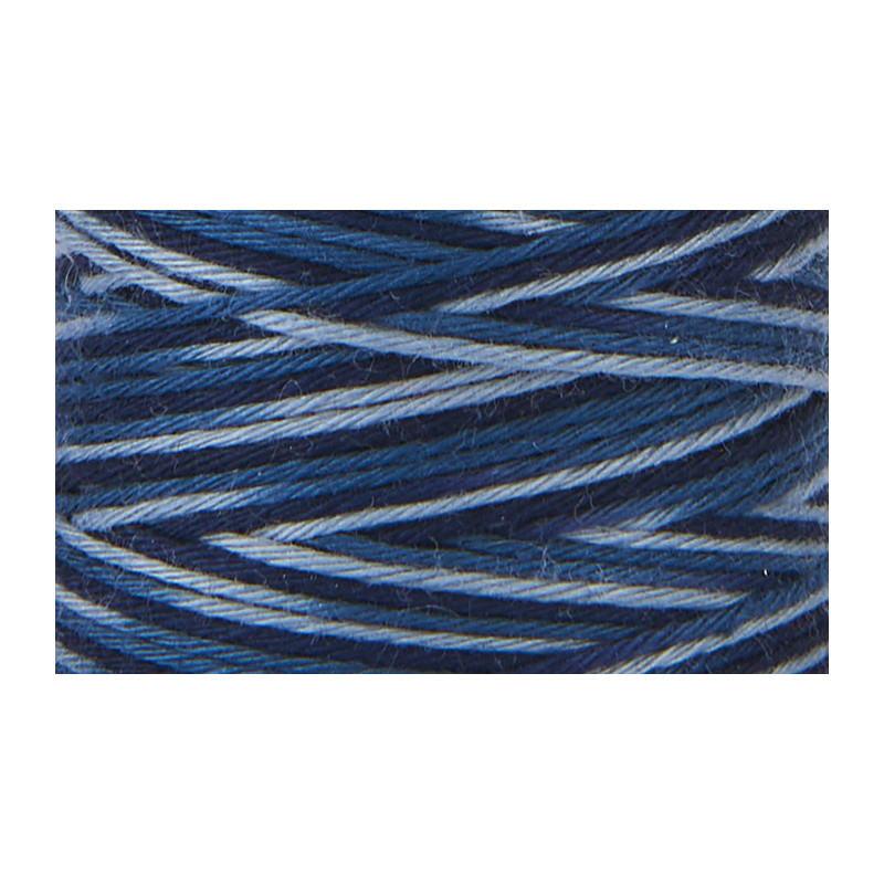 Sashiko thread mix of blue colors 30m