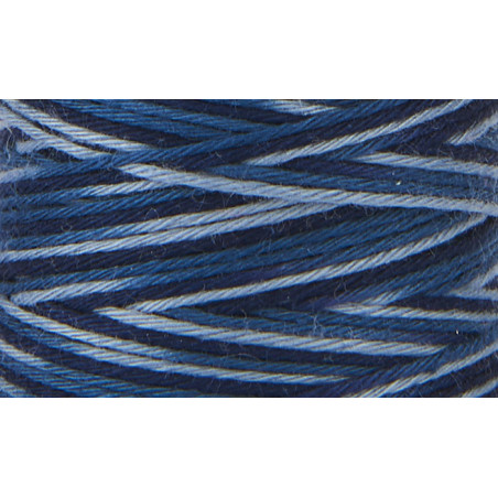 Sashiko thread mix of blue colors 30m