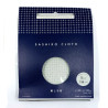 50cm x 108cm light grey sashiko coupon pre-printed for hitomezashi style patterns