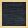 Midnight blue yarn dyed cotton with fine stripes