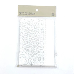 Hanafukin sashiko sampler white patterns whirlwind