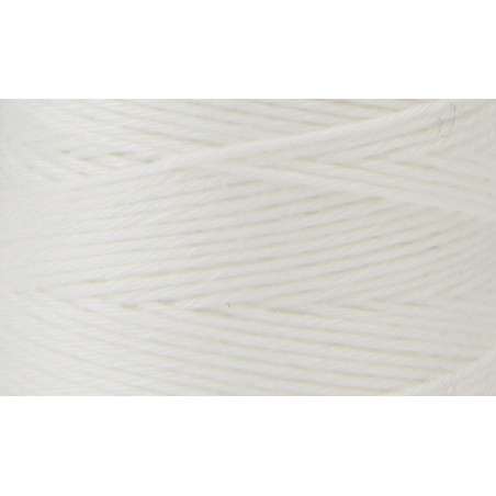 Fil sashiko blanc 30m Hidamari