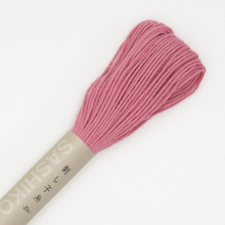 Fil rose pour sashiko 20m (13)