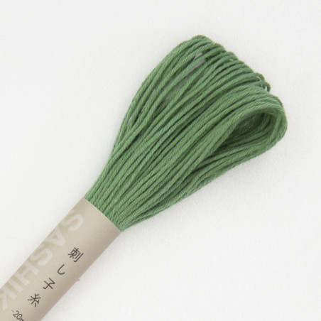 Fil vert foncé pour sashiko 20m (7)
