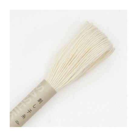 Off-white sashiko thread 20m (2)