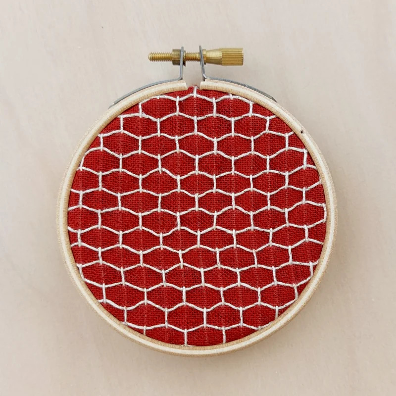 Pré-inscription initiation au sashiko style kuguri - mercredi 19 novembre 10h00-11h15 (Sierentz)