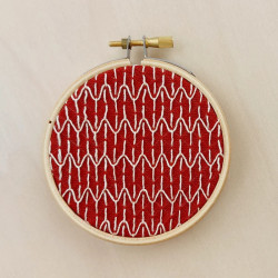 Pré-inscription initiation au sashiko style kuguri - mercredi 19 novembre 10h00-11h15 (Sierentz)