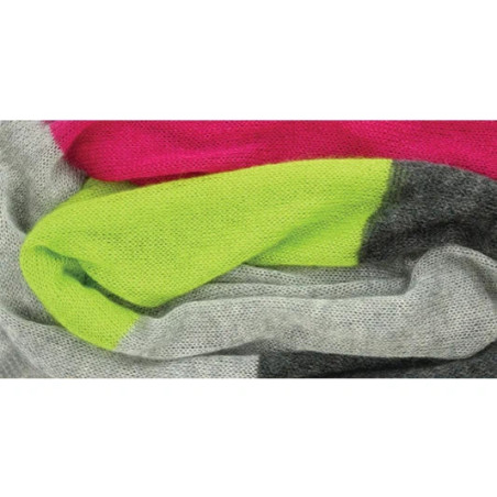 Osaka Scarf knitting kit (silk and mohair) - pepsy spirit