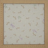 Tissu libellules fond beige