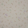 Tissu libellules fond beige