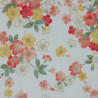 White Japanese Kokka fabric with cherry blossom patterns