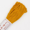 Saffron yellow thread for kogin embroidery 18m (512)