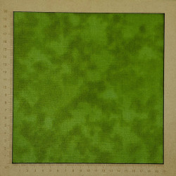 Tissu japonais vert mousse moiré – Collection Lumière