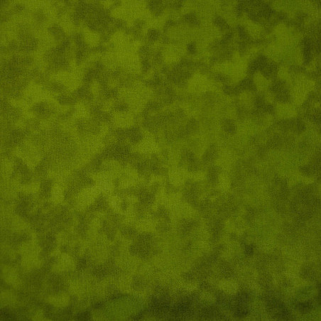 Tissu japonais vert mousse moiré – Collection Lumière