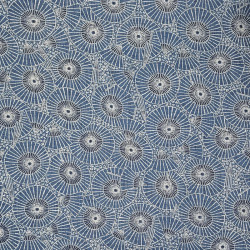 Japanese Umbrella Fabric on Blue Grey Background – Sevenberry