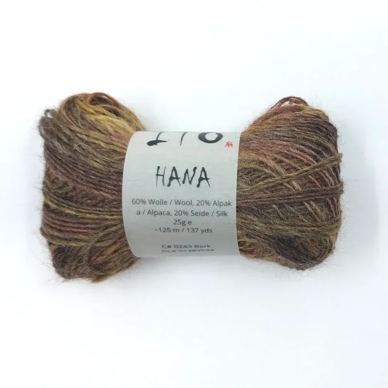 Laine Hana - Bark (N°0243) - 60% laine / 20% alpaga / 20% soie