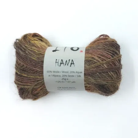 Laine Hana - Bark (N°0243) - 60% laine / 20% alpaga / 20% soie