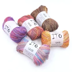 Laine Hana - Glacier (N°0244) - 60% laine / 20% alpaga / 20% soie