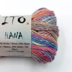 Hana Yarn - Glacier (N°0244) - 60% wool / 20% alpaga / 20% silk