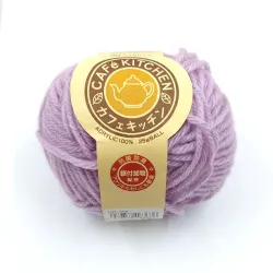 Daruma Café Kitchen lilac tawashi yarn – Japanese scrubby yarn