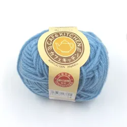 Daruma Café Kitchen sax blue tawashi yarn – Japanese scrubby yarn