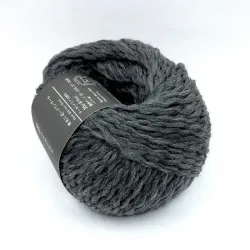 Genmou Daruma Dark Grey No. 9 Japanese Merino Wool Yarn 30g