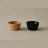 Dark Wood Bowl for Embroidered Pin Cushions