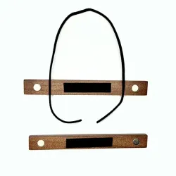 Medium wooden magnetic hanging bracket - 13cm - Cosmo